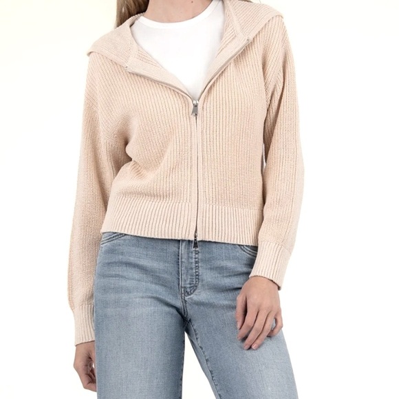 NWT KUT from the Kloth Phoebe Hooded Zip Cardigan - Picture 1 of 7